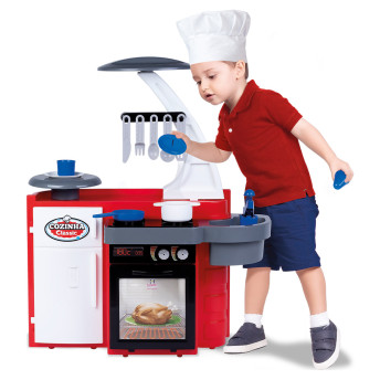 Cozinha Infantil Classic - Vermelha - Cotiplás