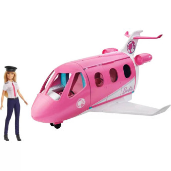 Veículo e Boneca - Barbie - Avião Jatinho de Aventuras - Mattel
