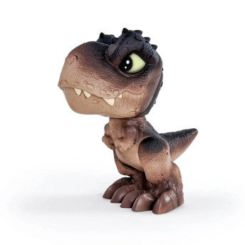 Figura Articulada - Jurassic World - Mini Baby Dinos - T-Rex Preto - Pupee