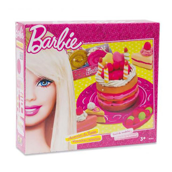 Conjunto de Massinhas Aniversário da Barbie - Barão Toys
