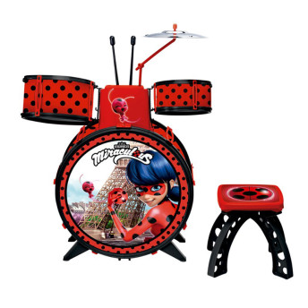 Bateria Infantil Ladybug Miraculous - Fun
