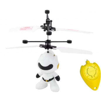 Figura Eletrônica - Mini Drone com Sensor - Robô Voador - Polibrinq