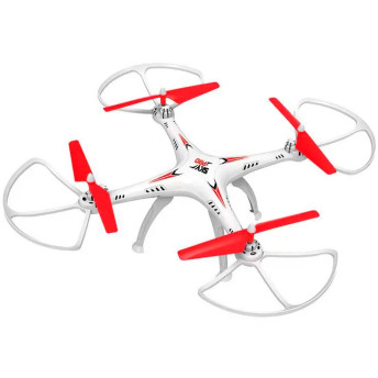 Drone Infantil - Vectron - Quadricóptero - Branco - Polibrinq