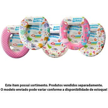 Assento Redutor Infantil Para Bebê - Feminino - Sortido - Pais e Filhos