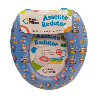 Assento Redutor Infantil para Bebê - Ursinho - Azul - Pais e Filhos