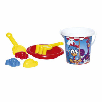 Balde de Praia Infantil - Galinha Pintadinha - 7 Peças - Rosita