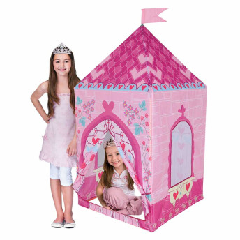 Barraca Infantil - Princesa Love - 160 x 75 cm - Rosa - DM Toys