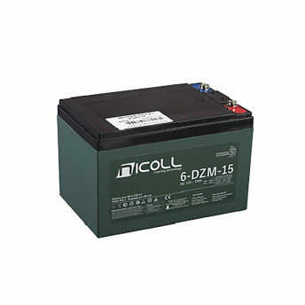 Bateria Nicoll - NC 6-DZM-15 - 12V - 15AH - Ecovolts