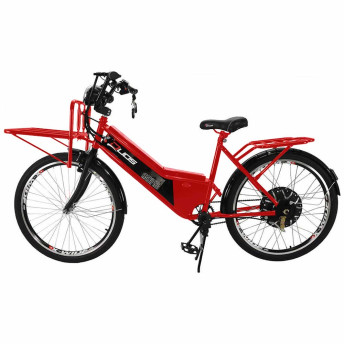Bicicleta Elétrica - Duos Cargo - 800w Lithium 48v 13Ah - Vermelha - Duos Bikes