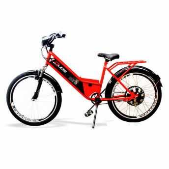 Bicicleta Elétrica Duos Confort 800W 48V 15AH - Vermelho - Duos Bike