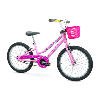 Bicicleta Infantil - Aro 20 - Bella 3 - Rosa - Nathor