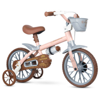 Bicicleta Infantil com Rodinhas - Aro 12 - Mini Antonella - Nathor