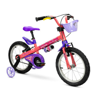 Bicicleta Infantil com Rodinhas - Aro 16 - Lady 3 - Nathor