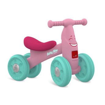 Bicicleta Infantil de Equilíbrio - Baby Bike Joy Rosa - Bandeirante