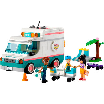 Blocos de Montar - Ambulância do Hospital Heartlake City - 344 peças - LEGO Friends