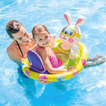Boia Baby Bote Inflável - Minha Primeira Boia - Coelhinho - INTEX