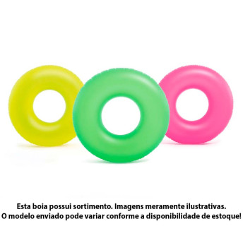 Boia Infantil Inflável - Boia Neon - Sortida - INTEX