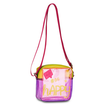 Bolsinha Infantil - Translucida - Be Happy - Clio Style