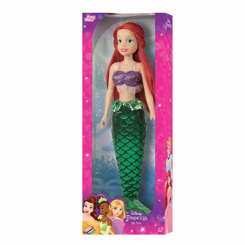 Boneca Ariel - Mini My Size - Princesas Disney - 55 cm - BabyBrink