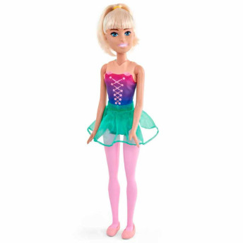 Boneca Articulada - 70 cm - Barbie Profissões - Bailarina - Pupee