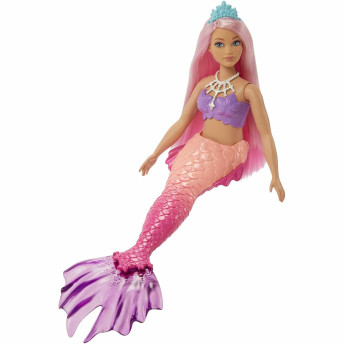 Boneca Articulada - Barbie Dreamtopia - Sereia Corpete Lilás - Mattel