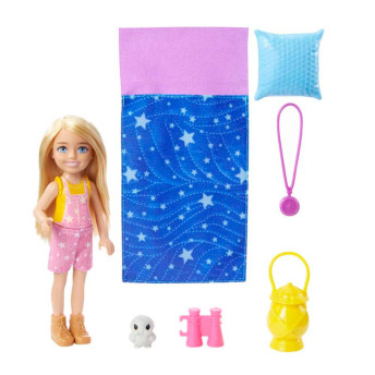 Boneca Articulada - Barbie It Takes Two - Dia de Camping - Chelsea - Mattel
