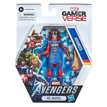 Boneca Articulada - Marvel GamerVerse - Avengers - Ms Marvel - 15 cm - Hasbro