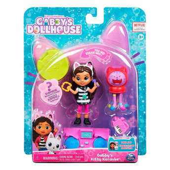 Boneca com Acessórios - A Casa Mágica da Gabby - Karaokê - Sunny Brinquedos