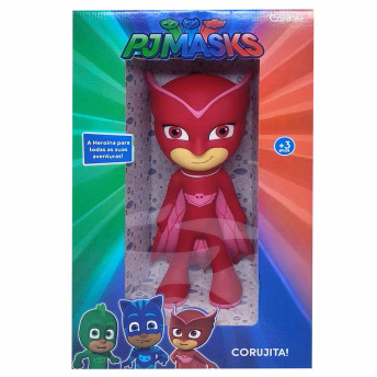 Boneca de Vinil - 40 cm - PJ Masks - Corujita - Candide