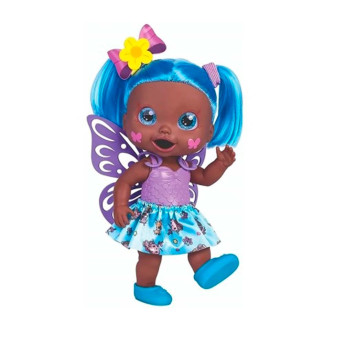 Boneca de Vinil - Baby’s Collection - Butterfly - Azul - Super Toys