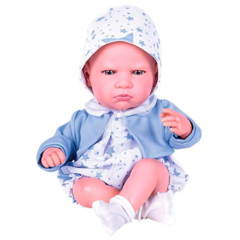 Boneco Bebê - Miya - Reborn - Acessórios - Menino - Cotiplás