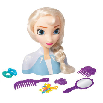 Boneca para Pentear - Styling Head - Disney-Frozen - Elsa - Baby Brink