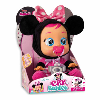 Boneca que Chora - Cry Babies - Disney - Minnie Mouse - Multikids