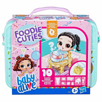 Boneca Surpresa - Baby Alive - Foodie Cuties - 10 Surpresas - Hasbro