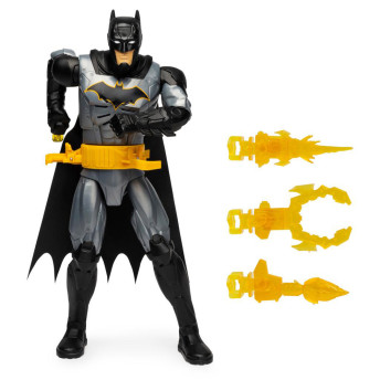 Boneco Interativo - 30cm - DC Batman - Batman Deluxe com Luz e Som - Sunny