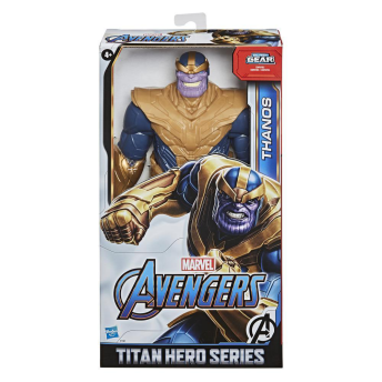 Boneco Articulado - Marvel Avengers - Titan Hero - Thanos - Deluxe - Hasbro