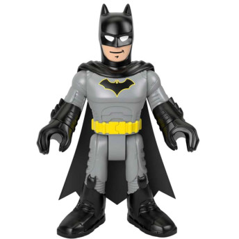 Boneco de Ação - 25 cm - DC Super Friends - Batman XL - Cinza - Imaginext