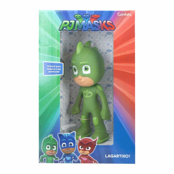 Boneco de Vinil - 40 cm - PJ Masks - Lagartixo - Candide