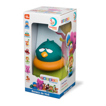 Boneco de Vinil - Turma do Pocoyo - Sonequita - 10 cm - Cardoso Toys