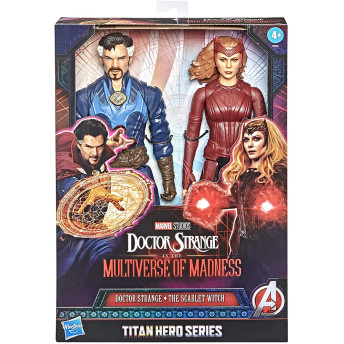 Bonecos de Ação - Multiverso da Loucura - Dr Estranho e Feiticeira - Hasbro