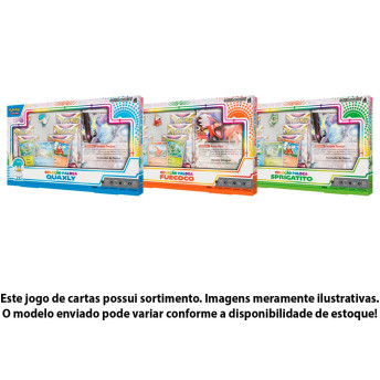 Box de Cartas - Pokémon EI - Paldea - Sortido - Copag