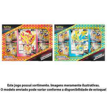 Box de Cartas - Pokémon RA - Brilhante - Sortido - Copag