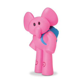 Boneco de Vinil - Turma do Pocoyo - Elefanta Elly - 15 cm - Cardoso Toys