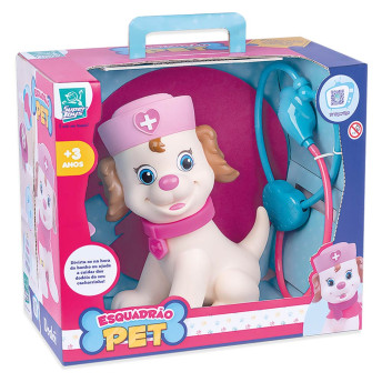 Cachorrinha e Acessórios - Esquadrão Pet Dodói - Super Toys