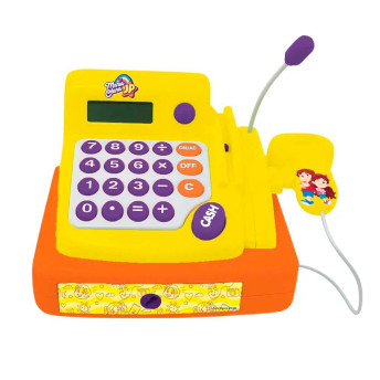 Caixa Registradora Infantil - Maria Clara e JP - Luz e Som - Multikids