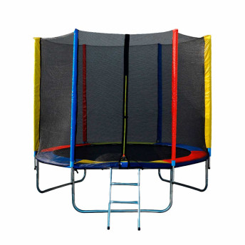 Cama Elástica Infantil - Pula-Pula Divertido - 244cm - DM Toys