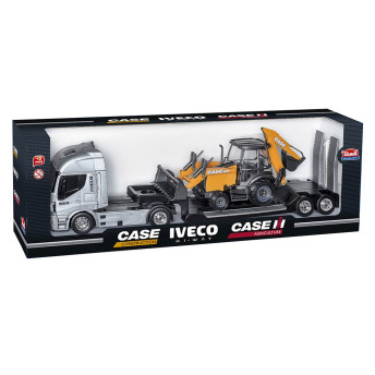 Caminhão Iveco Hi-Way com Trator Case 580N - Usual 1