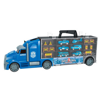 Caminhão Maleta - 50 cm - Polícia - DM Toys