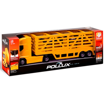 Caminhão Roda Livre - Pollux 30-360 - Haras - Amarelo - Silmar 