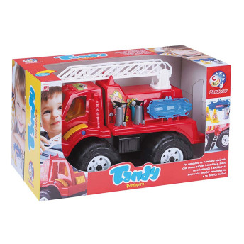 Caminhão Roda Livre - Tandy - Bombeiro Papa Fogo - Cardoso Toys